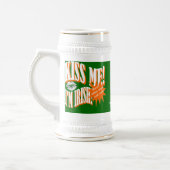 Kuss mir, ich bin irisch bierglas (Links)