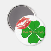 Kuss mir, ich bin irisch magnet (Vorderseite/Rückseite)