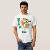 Kuss mir, ich bin irisch T-Shirt (Vorne ganz)
