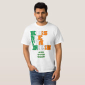 Kuss mir, ich bin irisch T-Shirt (Vorne ganz)
