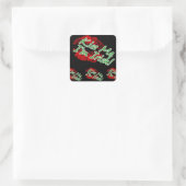 Kuss mir, ich bin irische Lips Stickers (Tasche)