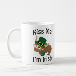 Kuss mir, ich bin irischer Yak Tasse