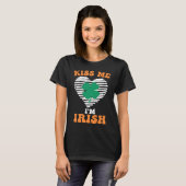 Kuss mir Ich bin Irish St Patrick's Day 1 T-Shirt (Vorne ganz)