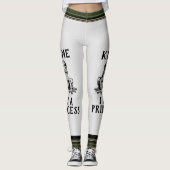 Küss mir, ich bin Leggings Prinzessin (Vorderseite)