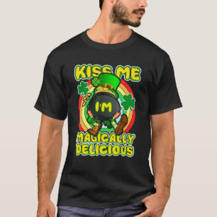 Kuss mir Ich bin magisch lecker St Patrick's Day 2 T-Shirt