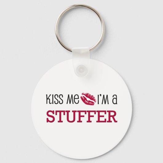 Kuss mir, ich bin STUFFER Schlüsselanhänger (Vorderseite)