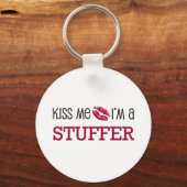 Kuss mir, ich bin STUFFER Schlüsselanhänger (Vorderseite)
