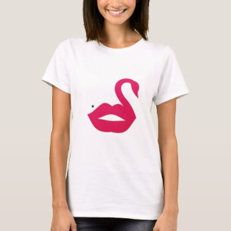 Kuss mit Pelikanform T-Shirt