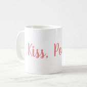 Kuss Pookie Kaffee-Tasse Kaffeetasse (Vorderseite Links)
