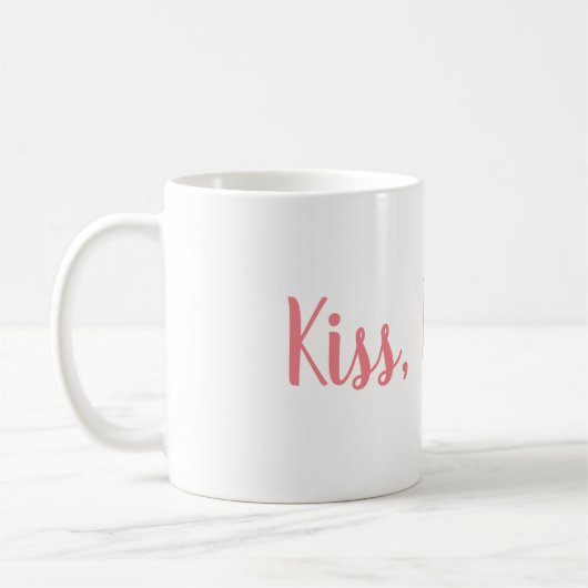 Kuss Pookie Kaffee-Tasse Kaffeetasse (Links)
