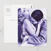 Kuss Postkarte (Vorne/Hinten)