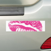 Kuss, rosa Lippen Autoaufkleber (Auf Auto)
