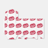 Kuss, rote Lippen Geschenkschachtel (Ungefaltet)