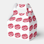 Kuss, rote Lippen Geschenkschachtel (Vorderseite)
