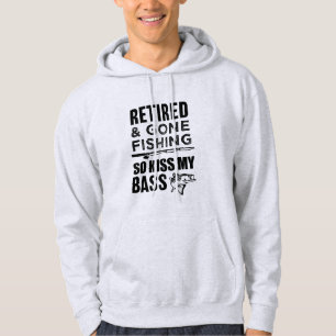 Kuss so zu fischen, zurückgezogen und gegangen hoodie