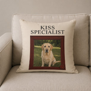 Kuss-Spezialist Individuelle lustige Hunde-Foto Kissen
