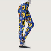 Kuss-Strumpfhosen der Mopsemoticons-(Emojis) coole Leggings (Rechts)