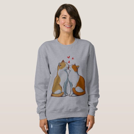 Kuss Sweatshirt (Vorne ganz)