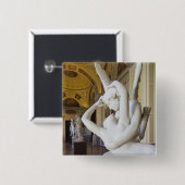 Kuss von Cupid und Psyche, von Antonio Canova Button (Vorne & Hinten)
