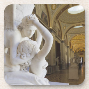 Kuss von Cupid und Psyche, von Antonio Canova Getränkeuntersetzer