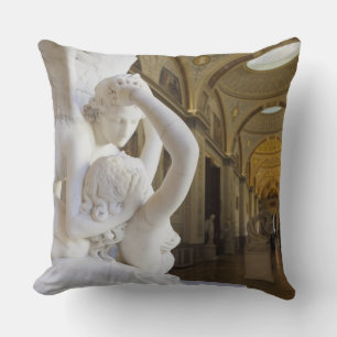 Kuss von Cupid und Psyche, von Antonio Canova Kissen