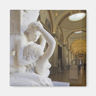 Kuss von Cupid und Psyche, von Antonio Canova Magnet