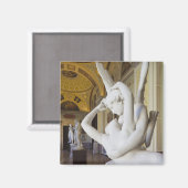 Kuss von Cupid und Psyche, von Antonio Canova Magnet (Vorderseite/Rückseite)