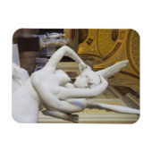 Kuss von Cupid und Psyche, von Antonio Canova Magnet (Horizontal)
