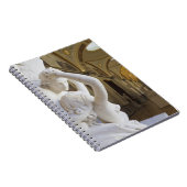 Kuss von Cupid und Psyche, von Antonio Canova Notizblock (Rechte Seite)