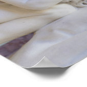 Kuss von Cupid und Psyche, von Antonio Canova Poster (Ecke)