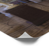 Kuss von Cupid und Psyche, von Antonio Canova Poster (Ecke)