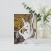 Kuss von Cupid und Psyche, von Antonio Canova Postkarte (Stehend Vorderseite)