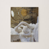 Kuss von Cupid und Psyche, von Antonio Canova Puzzle (Vertikal)