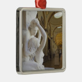 Kuss von Cupid und Psyche, von Antonio Canova Silbernes Ornament (Rechts)