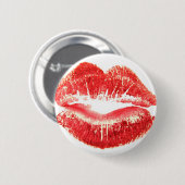Kuss von den roten Lippen der Frau Button (Vorne & Hinten)