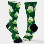 Kuss von einer Blumenblume Socken (Gewinkelt)