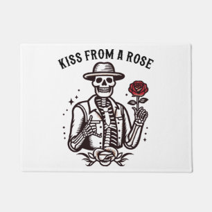 Kuss von einer Rose Fußmatte