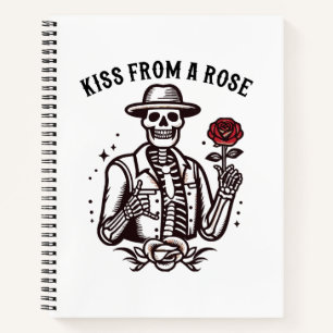 Kuss von einer Rose Notizblock