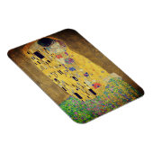 Kuss von Gustav Klimt, Detail 1 Magnet (Rechte Seite)