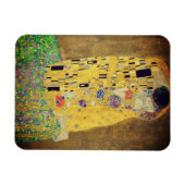 Kuss von Gustav Klimt, Detail 1 Magnet (Horizontal)