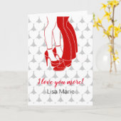 Küsschen am Valentinstag Karte (Gelbe Blume)