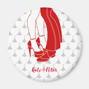 Küsschen am Valentinstag Magnet