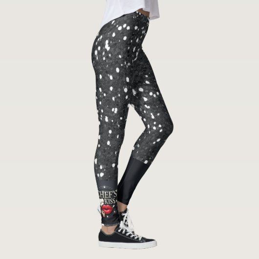 Küsschen-des-Kochs-Leggings Leggings (Rechts)