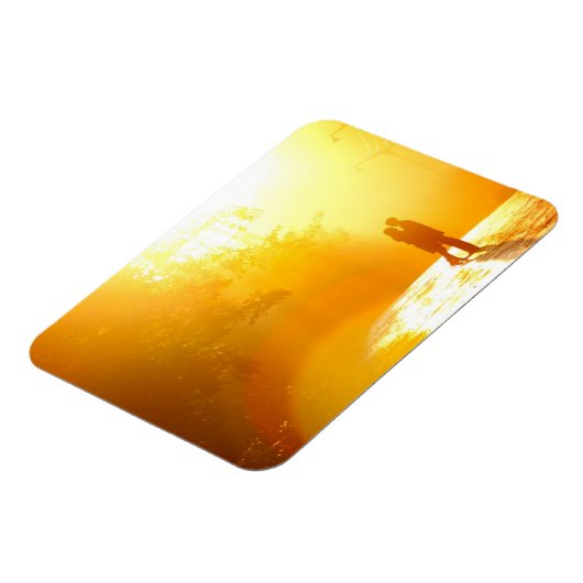 Küsschen im Sonnenlicht Magnet (Linke Seite)