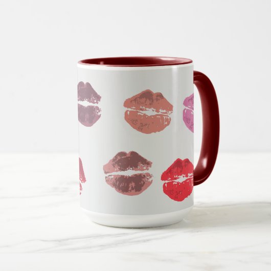 Küsse aus der Tasse Misses Coffee/Tee (VorderseiteRechts)