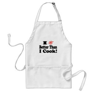 Küsse besser als kochen schürze