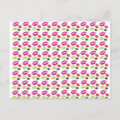 Küsse Postkarte (Vorderseite)