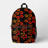 Küsse, rote Lippen Bedruckter Rucksack (Vorderseite)