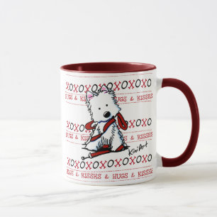 Küsse u. Umarmungen Westie HundeTasse Tasse
