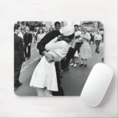 Küssen am VJ-Tag Weltkrieg Mousepad (Mit Mouse)
